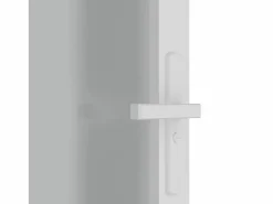 New Puerta interior de vidrio y aluminio mate 76x201,5 cm ES718383 Puerta Con Marco