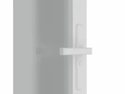 Puerta interior de vidrio y aluminio mate 93x201,5 cm ES890393