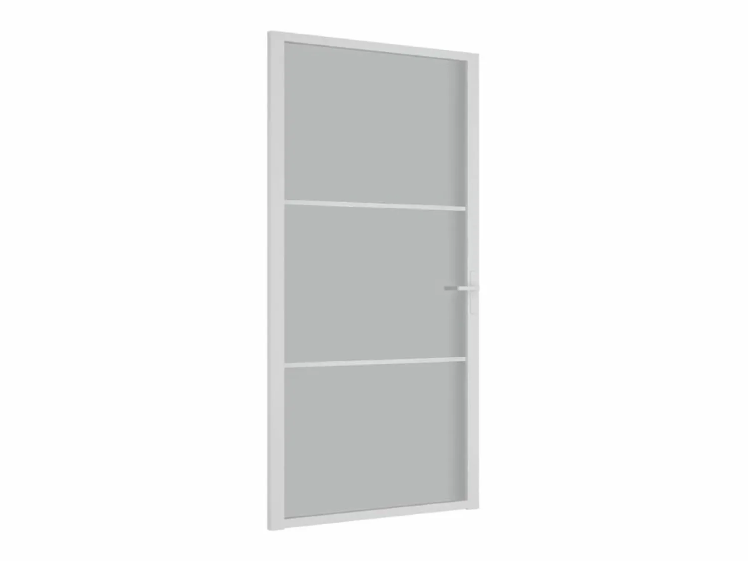 Puerta interior de vidrio y aluminio mate 102,5x201,5 cm ES385917
