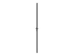 Puerta interior de vidrio y aluminio mate 83x201,5 cm ES214075