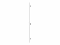 Hot Puerta interior delgada negra vidrio y aluminio 83x201,5 cm ES998310 Puerta Con Marco