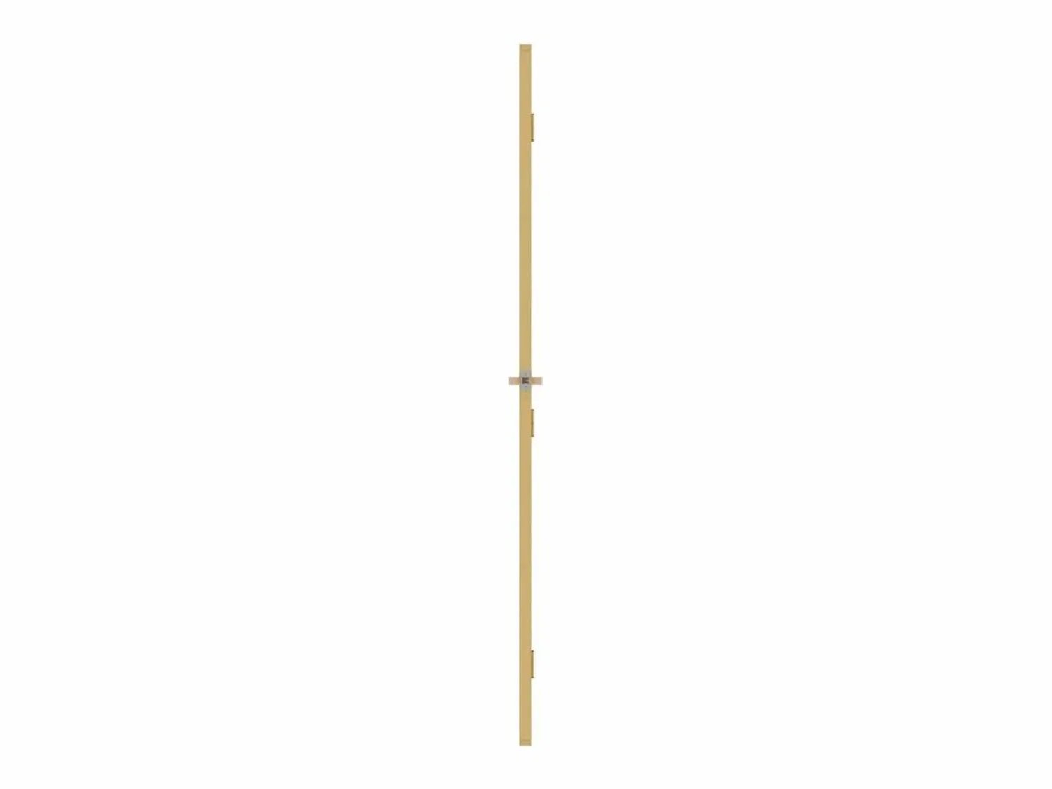 Clearance Puerta interior dorada vidrio templado aluminio 102,5x201,5 cm ES679212 Puerta Con Marco