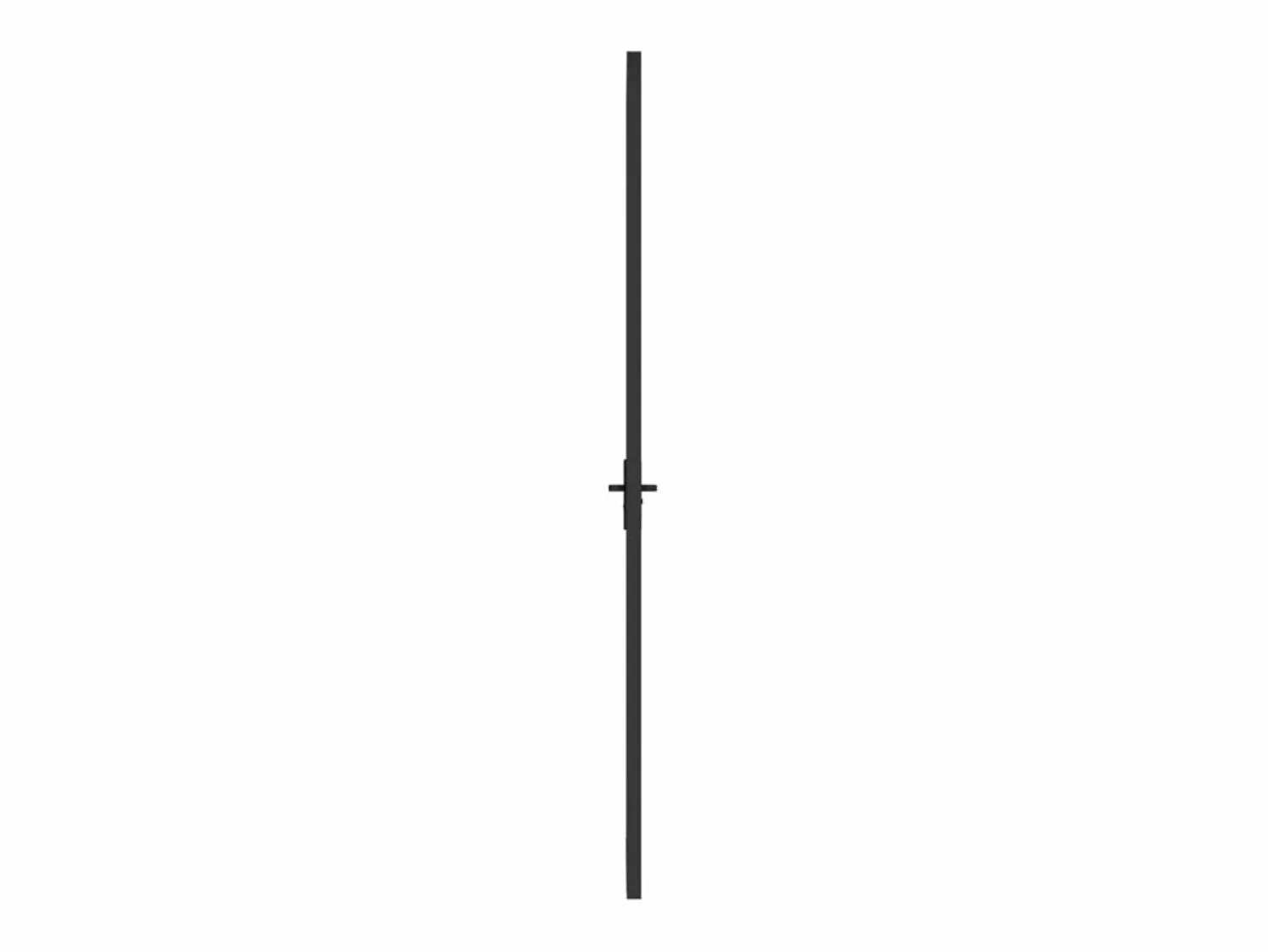 Best Puerta interior vidrio EGS y aluminio 76x201,5 cm ES960468 Negro