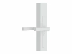 Puerta interior vidrio EGS y aluminio 93x201,5 cm ES270799 Blanco