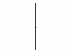 New Puerta interior vidrio EGS y aluminio 102,5x201,5 cm ES137515 Negro