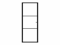 Best Puerta interior vidrio ESG y aluminio 93x201,5 cm ES856653 Puerta Con Marco