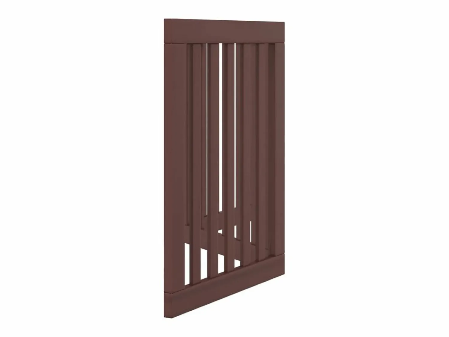 Best Puerta para perros plegable 3 paneles madera álamo marrón 150cm Seguridad Para Mascotas