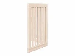 Online Puerta para perros plegable de 3 paneles, 150 cm, madera de álamo Seguridad Para Mascotas