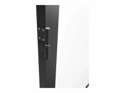 Vente-unique Puerta reversible de doble hoja - vidrio templado - 2 x Al 204 x An 83 cm - LOXTON