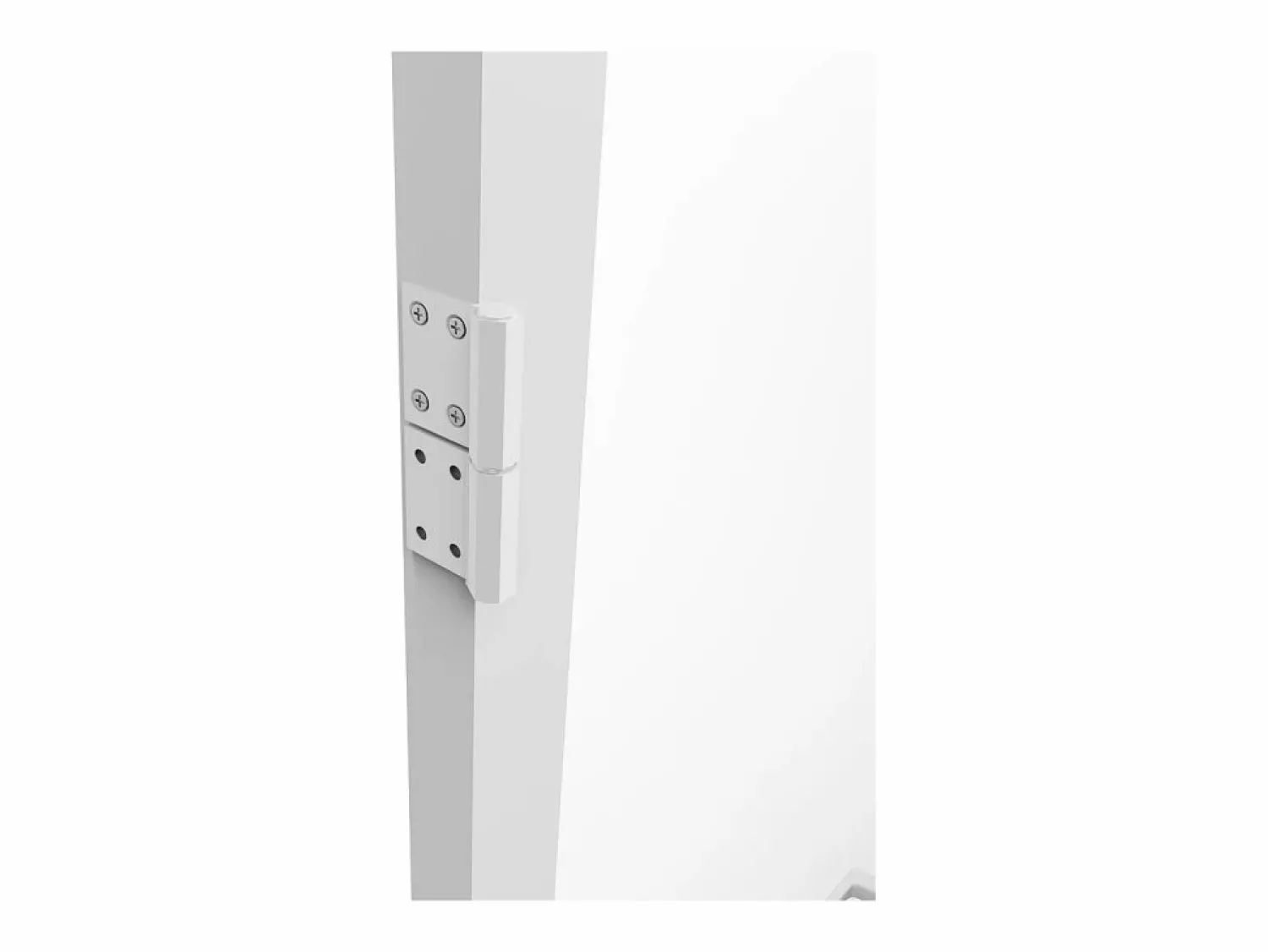 Vente-unique Puerta reversible de doble hoja - vidrio templado - - 2 x Al 204 x An 73 cm - LOXTON