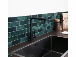 New Essebagno Pure II mezclador para fregadero Negro