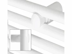 Radiador de diseño no eléctrico Sahara, 600 x 1200 mm, , conexión central, con kit Toallero Eléctrico