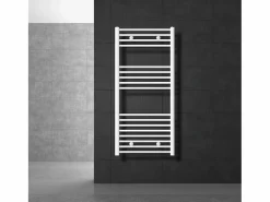 LuxeBath Radiador Sahara Design, 600 x 1200 mm, , Conexión Lateral, Forma Curva