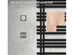Hot Radiador toallero de baño 60x140 cm calefactor mate estufa diseño panel Toallero Eléctrico