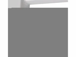 New vidaxl Radiador toallero de baño recto 480x480 mm Blanco