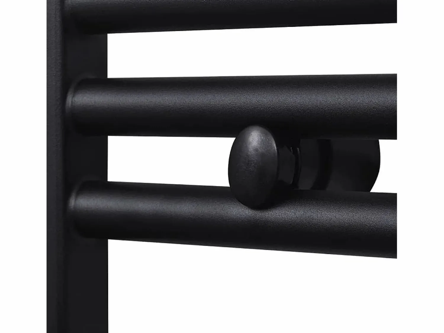 vidaxl Radiador toallero de baño curvo 480x480 mm