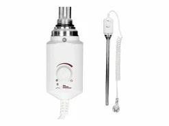 Best Radiador toallero eléctrico con resistencia de 900W, 400 x 1500 mm - - recto Toallero Eléctrico