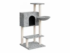 Sale Clicnbuy Rascador para gatos con postes de sisal claro 108,5 cm Gris