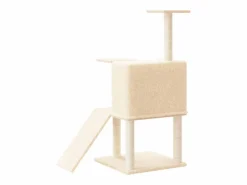 Clicnbuy Rascador para gatos con postes de sisal 109 cm