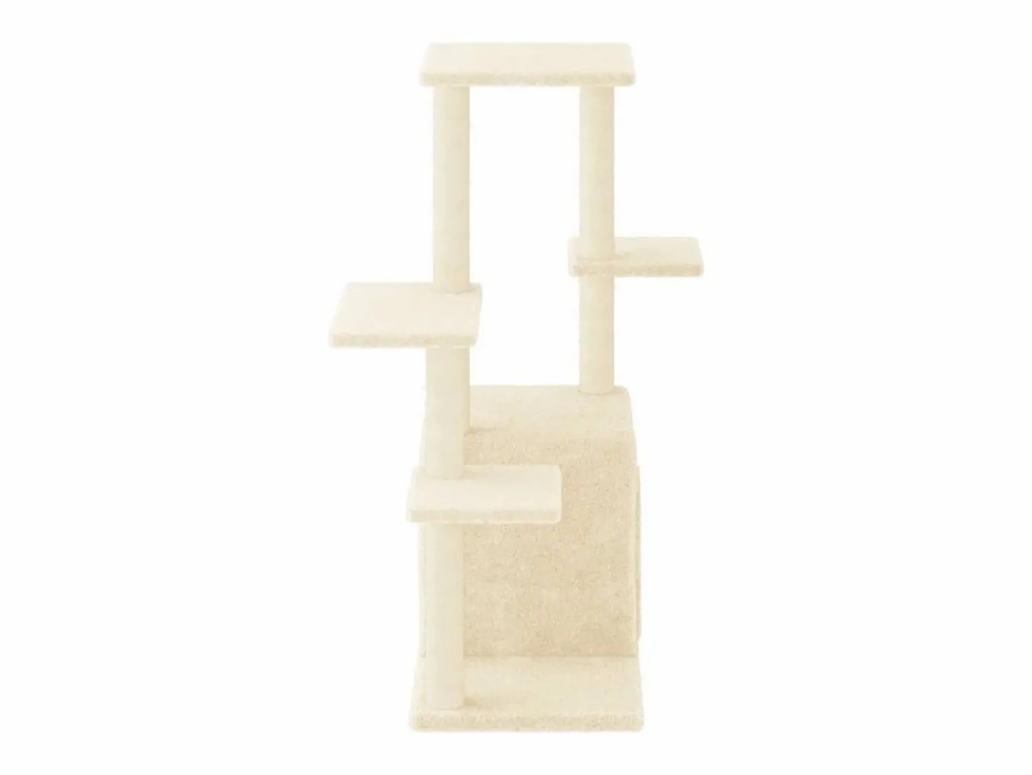 Online Rascador para gatos con postes de sisal color 97,5 cm Juego De Animales