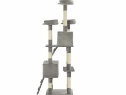 Rascador para gatos con poste rascador de sisal 170 cm ES411810