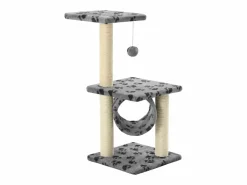 Discount Rascador para gatos con poste de sisal 65 cm huellas Juego De Animales
