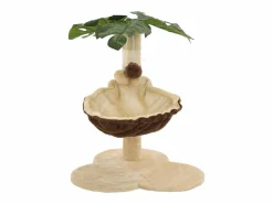 Online Rascador para gatos con poste de sisal 50 cm beige y marrón Juego De Animales