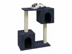 Clearance Clicnbuy Rascador para gatos con postes de sisal oscuro 60 cm Gris