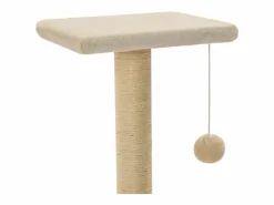 Clicnbuy Rascador para gatos con poste rascador de sisal 65 cm