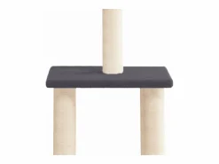 Hot Rascador para gatos con postes de sisal oscuro 85,5 cm Juego De Animales