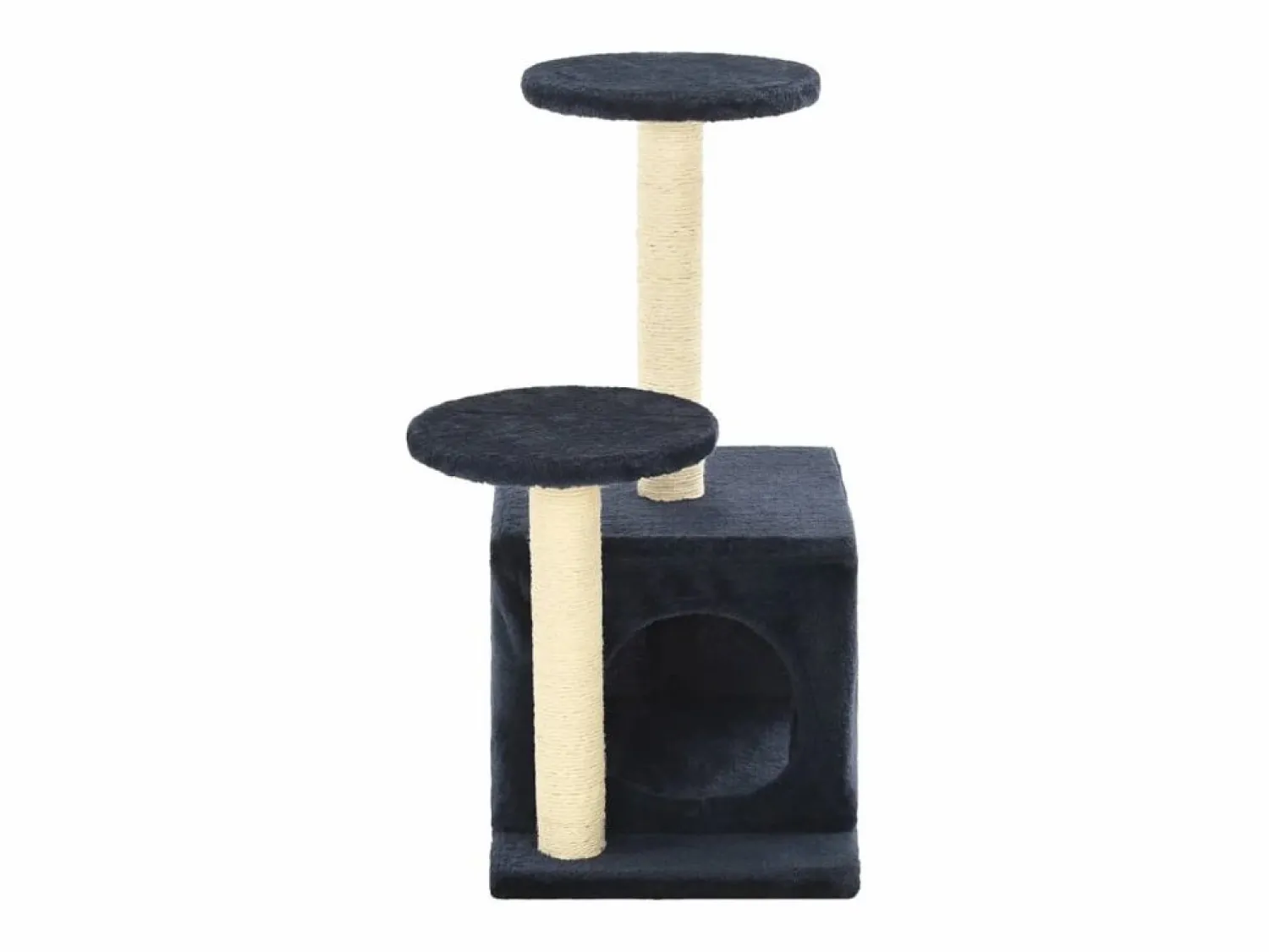 Best Clicnbuy Rascador para gatos con poste de sisal oscuro 60 cm Azul