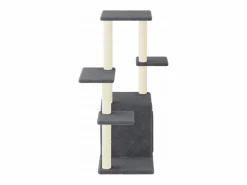 Sale Clicnbuy Rascador para gatos con postes de sisal oscuro 97,5 cm Gris