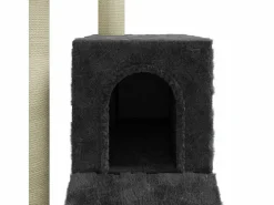 Sale Clicnbuy Rascador para gatos con postes de sisal oscuro 92 cm Gris