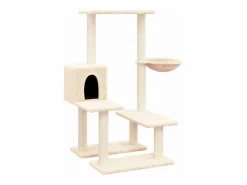Rascador para gatos con postes de sisal color 94,5 cm Juego De Animales