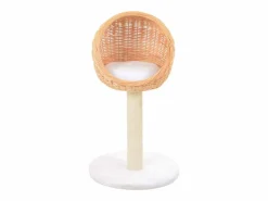 Hot Rascador para gatos con poste de sisal madera natural de sauce Juego De Animales