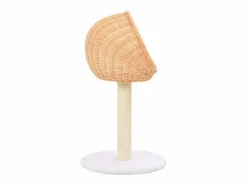 Hot Rascador para gatos con poste de sisal madera natural de sauce Juego De Animales