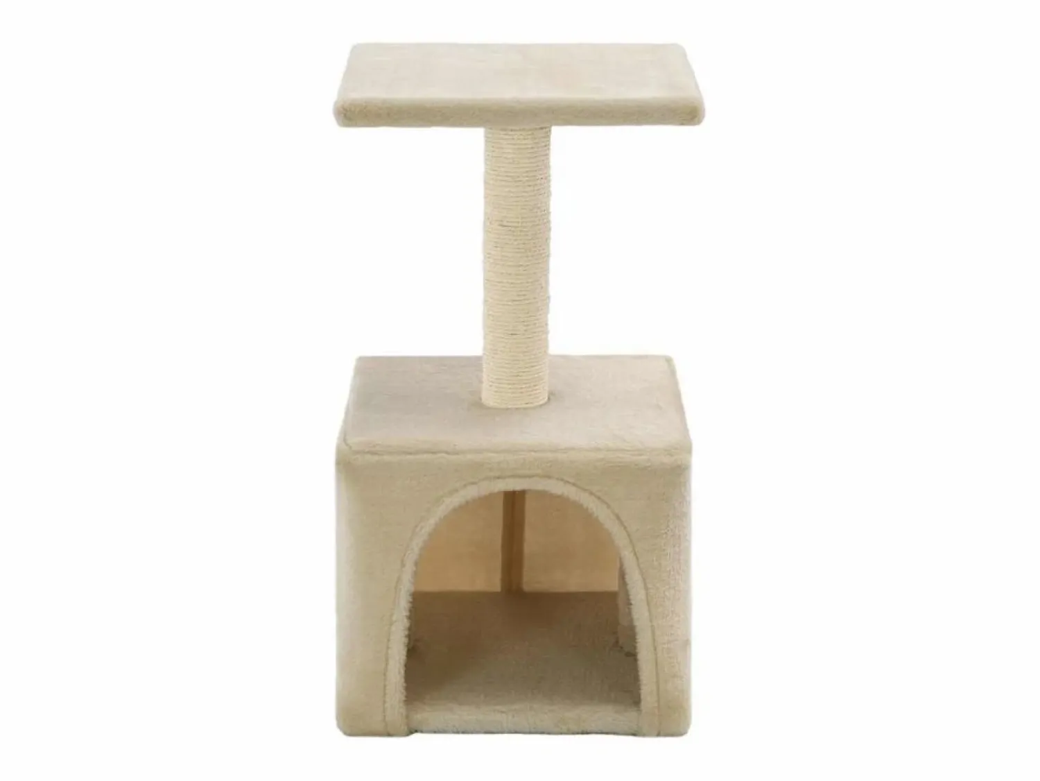Clicnbuy Rascador para gatos con poste de sisal 55 cm