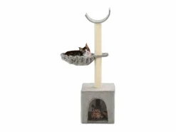 Discount Rascador para gatos con poste de sisal 105 cm ES848462 Juego De Animales