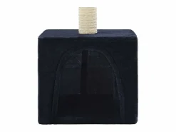Clicnbuy Rascador para gatos con poste de sisal 55 cm oscuro