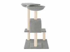 Clicnbuy Rascador para gatos con postes claro 82 cm