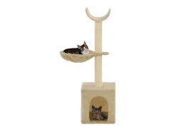 Outlet Rascador para gatos con poste de sisal 105 cm ES582839 Beige