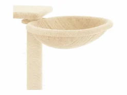 Online Clicnbuy Rascador para gatos con postes para rascar color 82 cm Crema