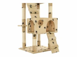 Online Rascador para gatos poste de sisal 170 cm huellas Juego De Animales