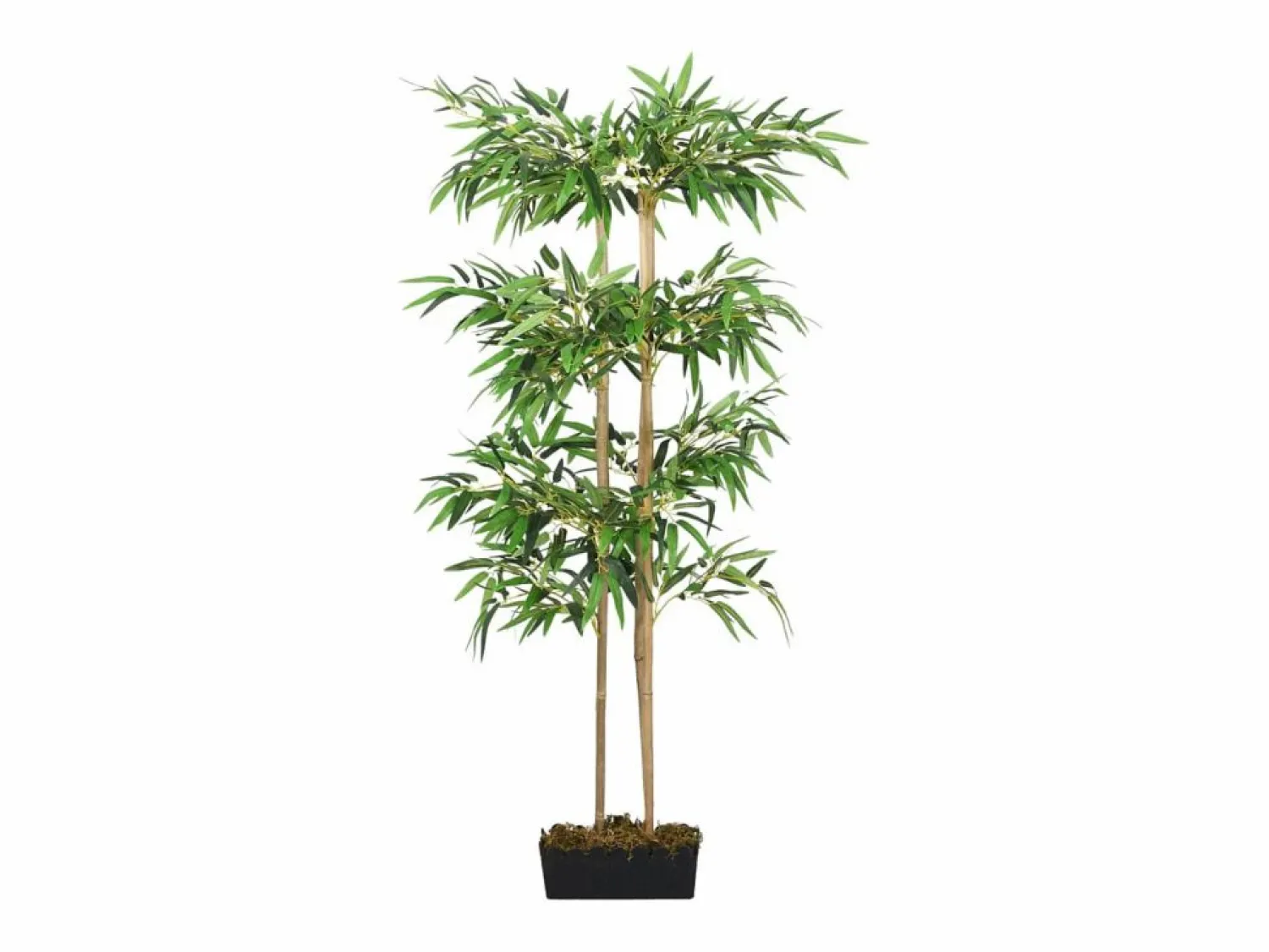 Árbol de bambú artificial con 1216 hojas 180 cm ES497985 Planta Artificial