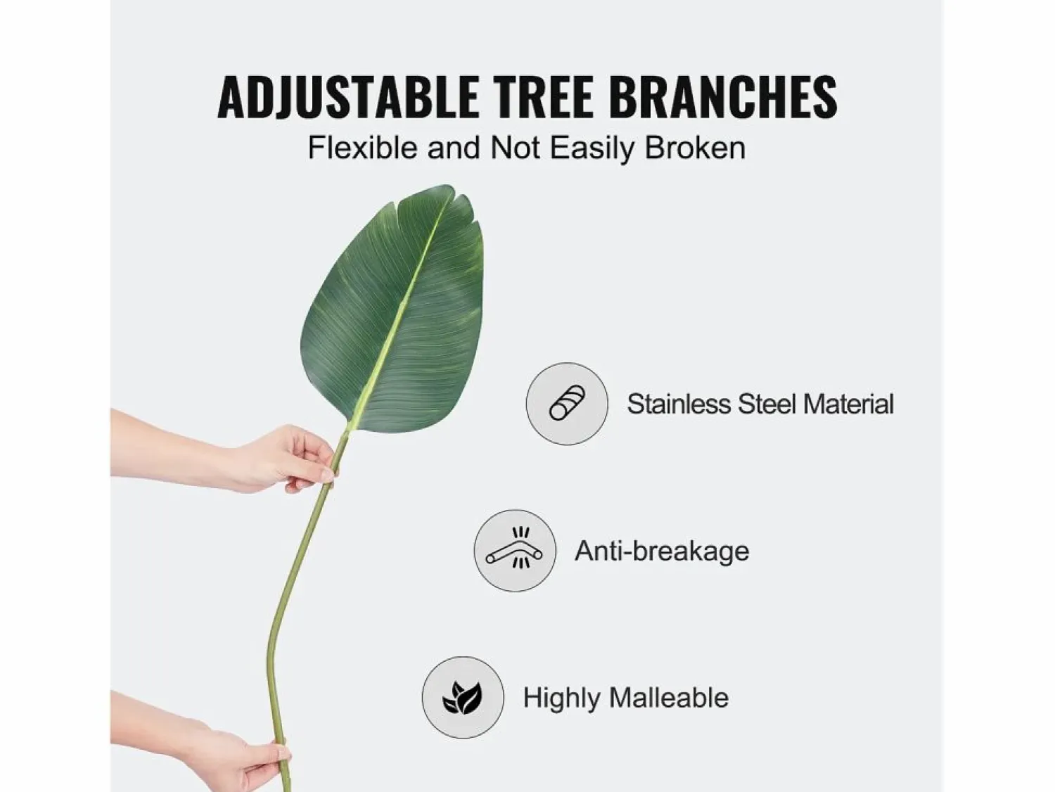 Outlet Árbol del Paraíso Artificial SucceBuy de 1,5 m, Planta Artificial Verde