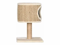 Clearance Árbol para gatos con casa y poste rascador 52 cm hierba marina Juego De Animales