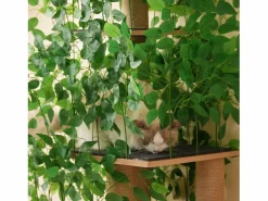 Outlet Árbol para gatos de 190 cm de alto - con 4 plataformas y 1 agujero para gatos - láminas extraíbles - Juego De Animales