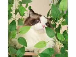 Outlet Árbol para gatos de 190 cm de alto - con 4 plataformas y 1 agujero para gatos - láminas extraíbles - Juego De Animales