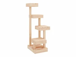 Best Árbol para gatos madera maciza de pino 45,5x49x103 cm Juego De Animales