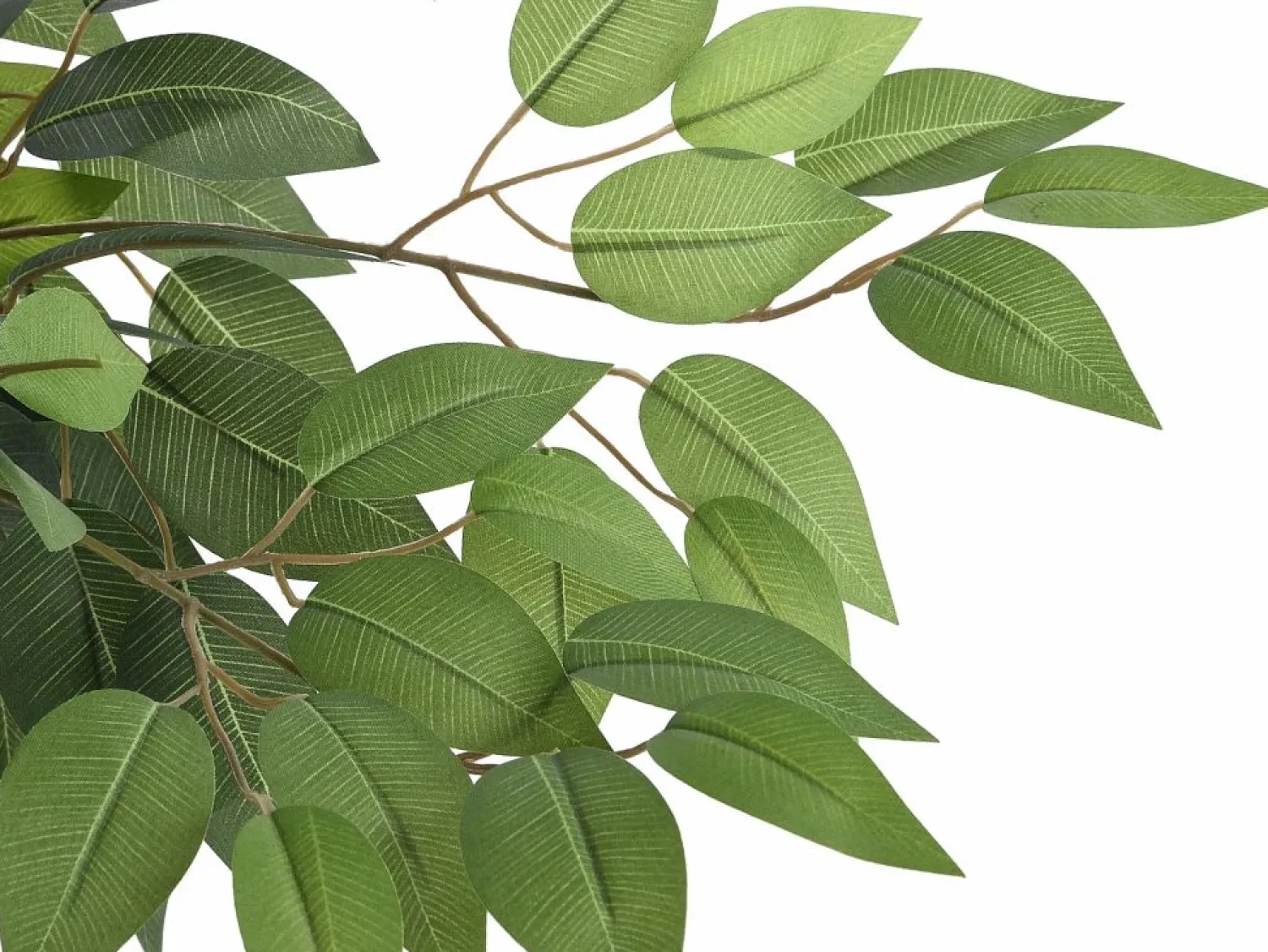 OZAIA Árbol, planta, arbusto artificial ficus - Alt. 180 x Ancho 60 cm - - VALOPA